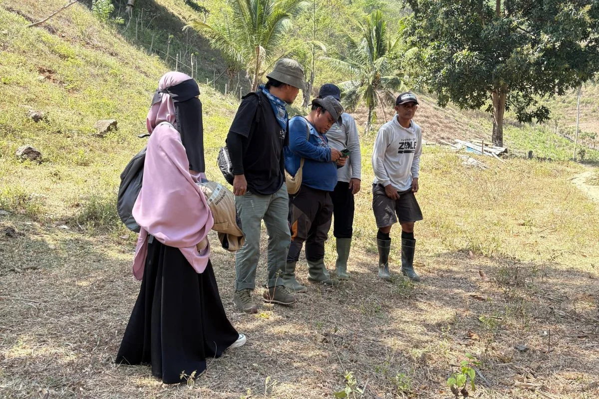Penyuluh KPH VI Gorontalo dan BPDAS Bone Limboto Ground Check Calon Lokasi UPSA di Juriya