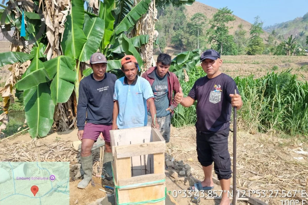 Perkuat Kepastian Hukum Kawasan Hutan, KPH III Pohuwato dan BPKH XV Gorontalo Pasang Tanda Batas Definitif Sepanjang 10,57 Kilometer