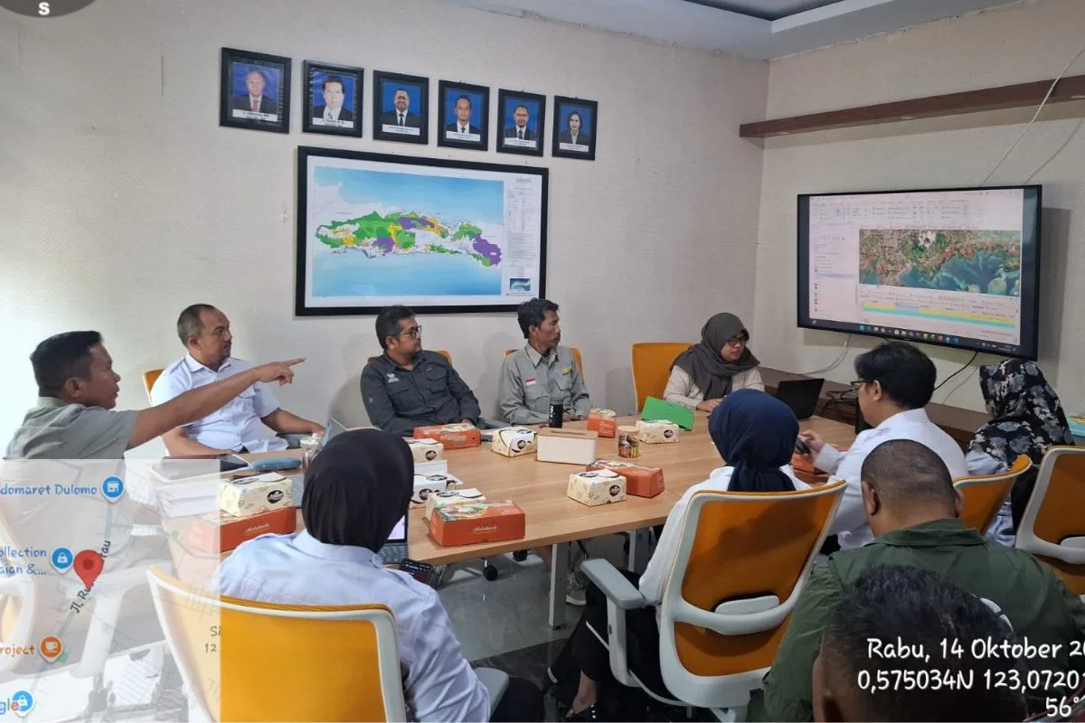 Percepat Penataan Kawasan Hutan, BPKH Wilayah XV Gorontalo dan KPH V Boalemo Lakukan Penelaahan Dokumen Usulan PPTPKH