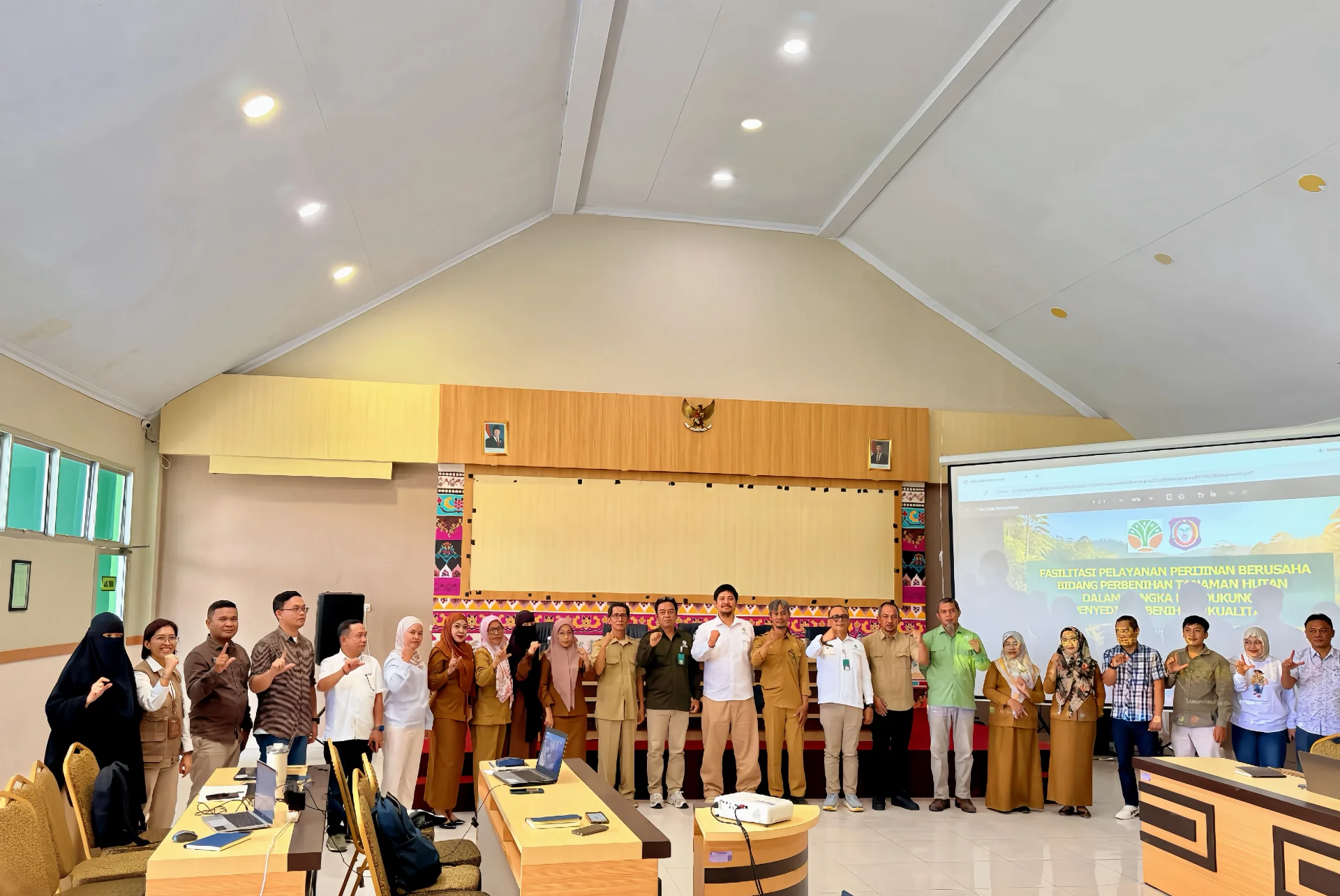 KPH III Pohuwato Dampingi Pelaku Usaha, Permudah Perizinan Perbenihan Tanaman Kehutanan