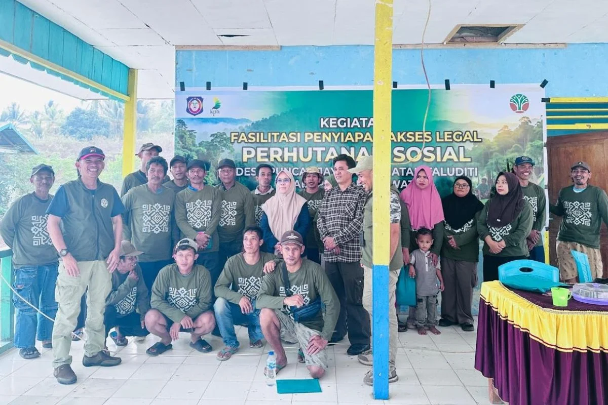 KPH III Pohuwato Dorong Percepatan Akses Legal Perhutanan Sosial di Desa Puncak Jaya