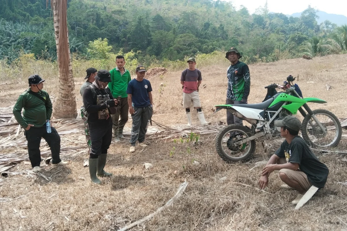 KPH IV Gorontalo Utara Ukur Calon Lokasi Perhutanan Sosial di Buata, Pastikan Data Penggarap Akurat