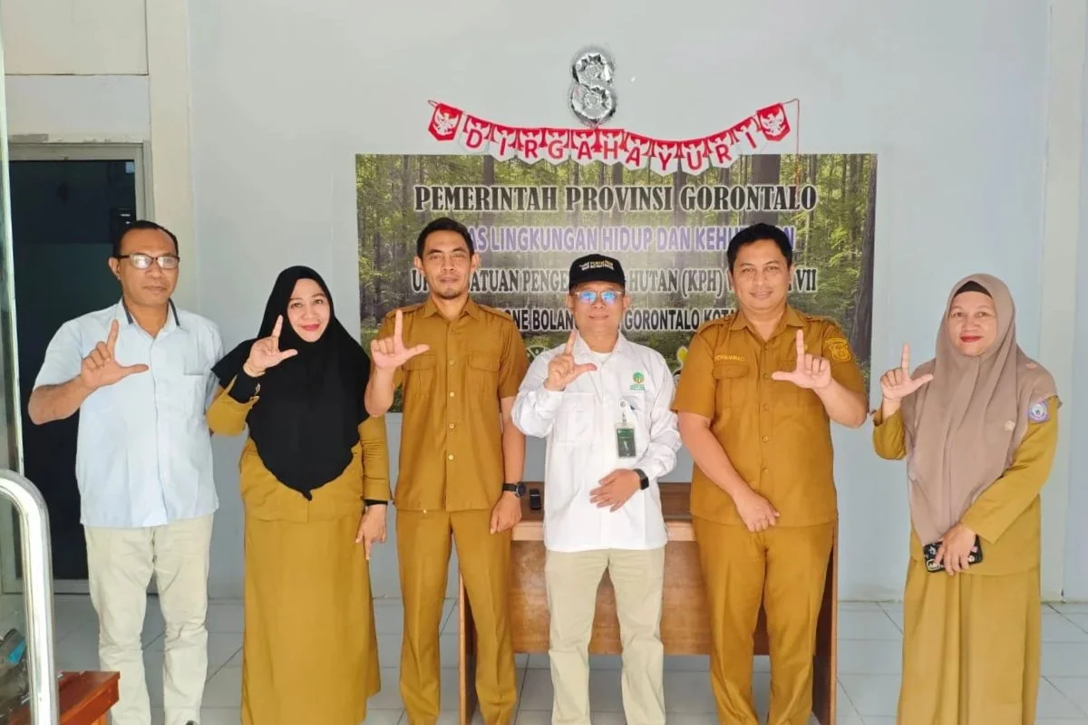 KPH VII Bone Bolango Terima Kunjungan Balai PSKL Manado, Perkuat Koordinasi Penanganan Karhutla