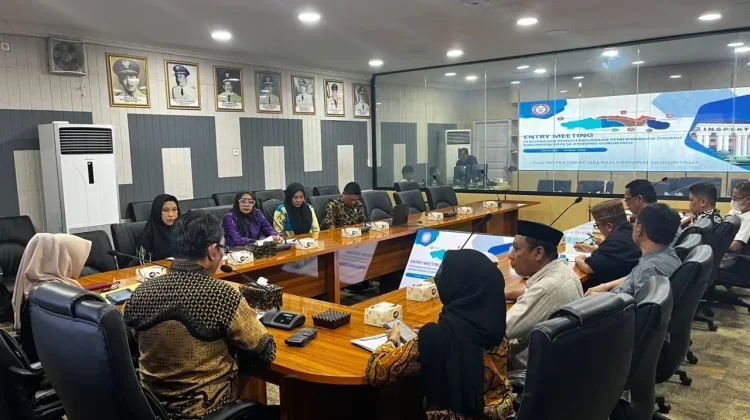 Entry Meeting Pengawasan Penyelenggaraan Pemkot Gorontalo