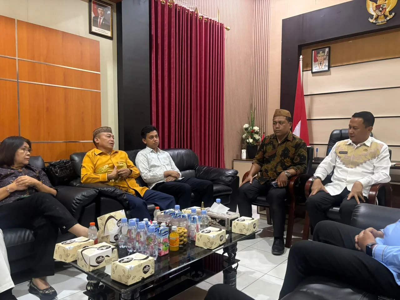 Pansus DPRD Pohuwato Konsultasi ke Kesbangpol Gorontalo, Bahas Rancangan Perda Penanganan Konflik Sosial
