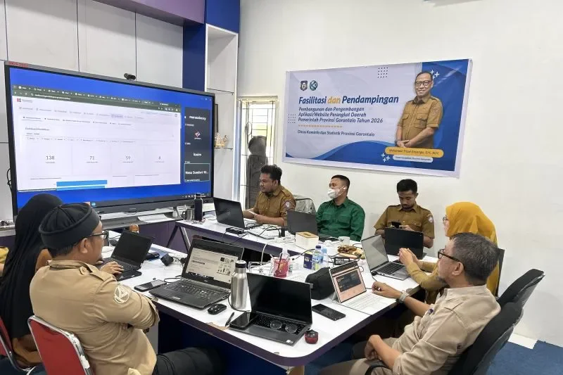 Diskominfotik Gorontalo siapkan dashboard eksekutif berbasis data