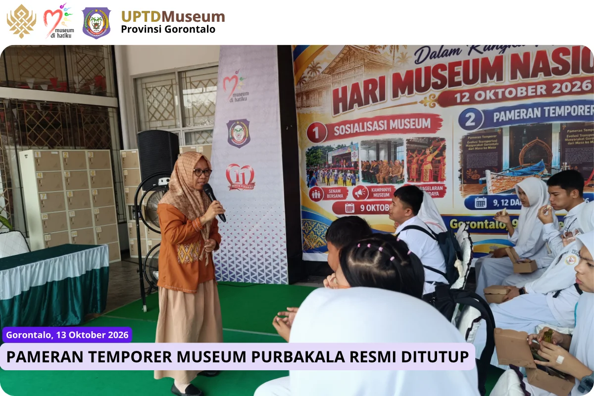 Pameran Temporer Museum Purbakala Resmi Ditutup