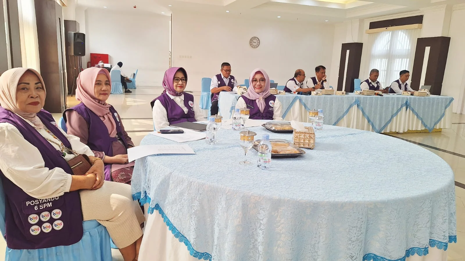 LIMA KADER POSYANDU TERBAIK IKUTI PENILAIAN LOMBA KADER POSYANDU BERPRESTASI 6 BIDANG SPM TINGKAT PROVINSI GORONTALO